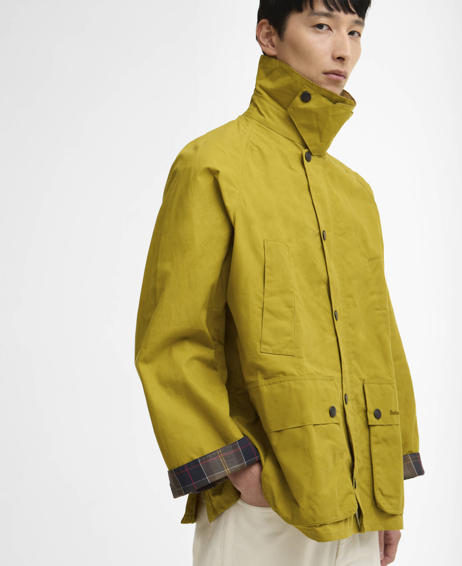 Freizeitjacke Oversized Bedale Olivine image number 3