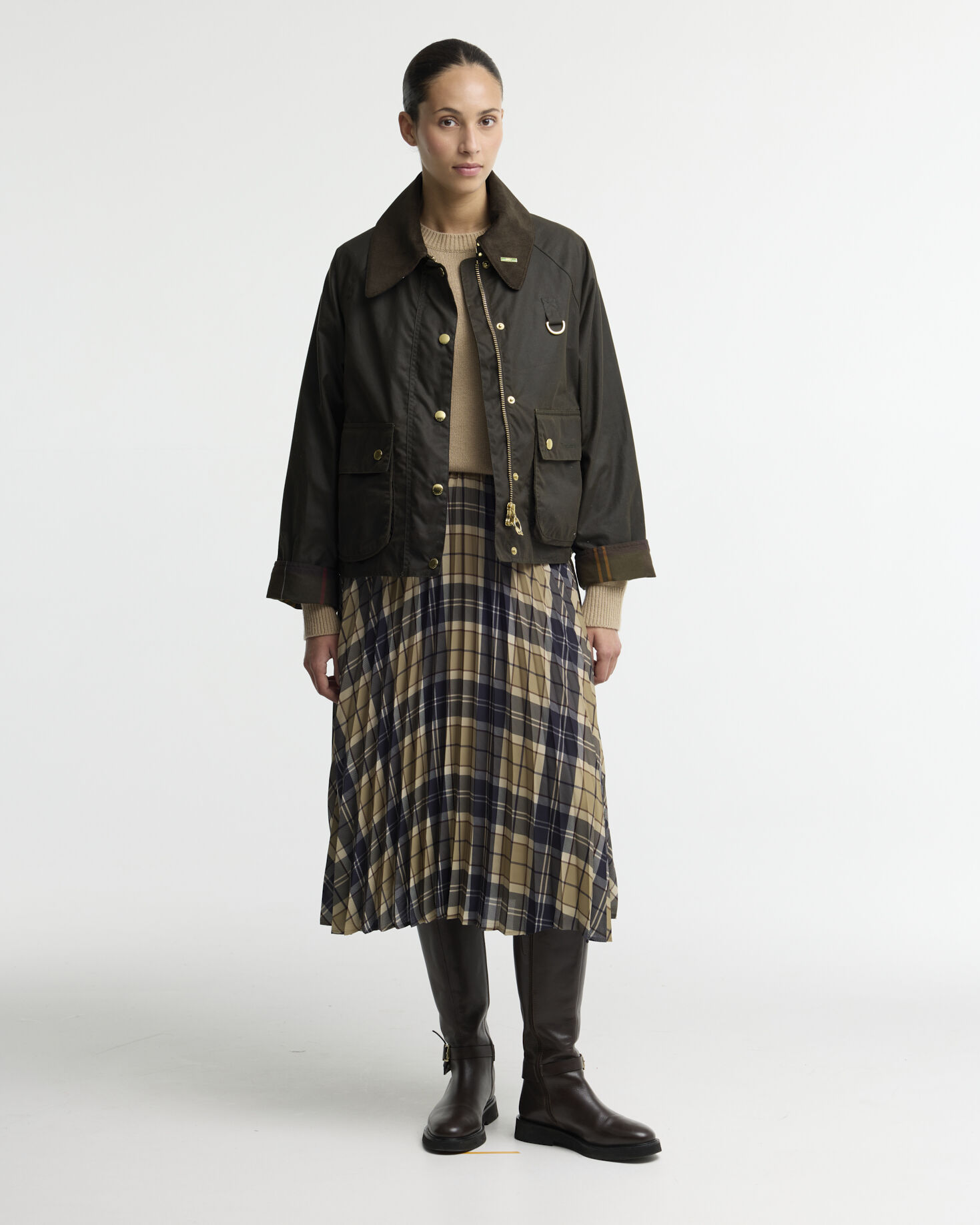 Icons Modern Spey Waxed Jacket Olive/Classic