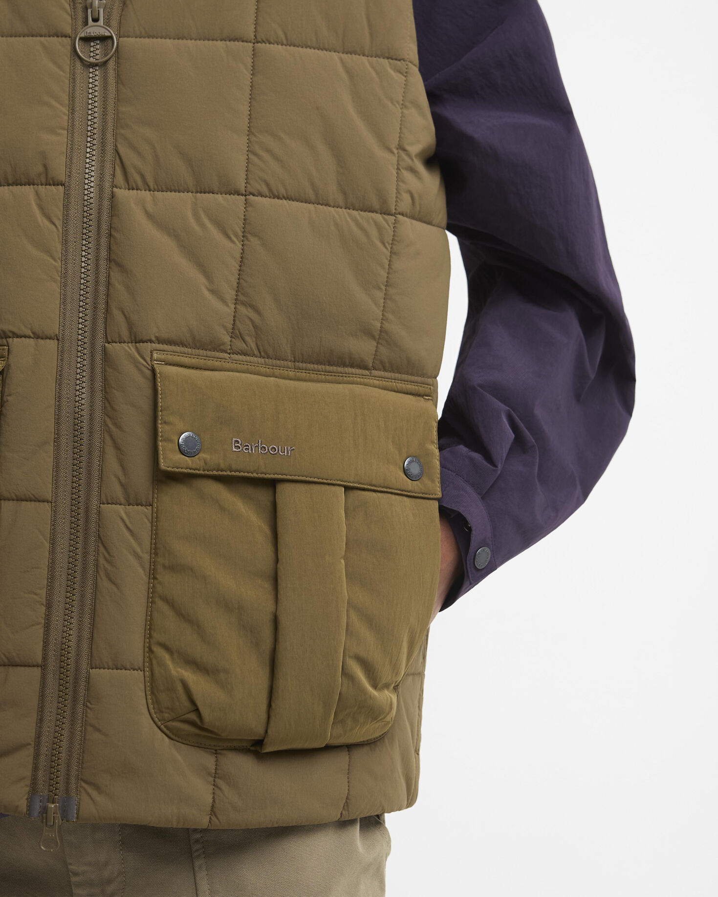 Barbour Weste Re-Engineered Akeld Beech