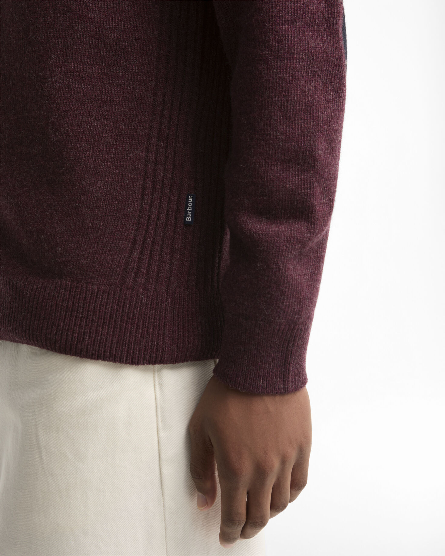 Holden Crew Neck Jumper Ruby Marl