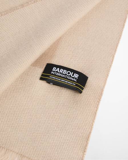 Milla Logo Wrap Scarf Camel