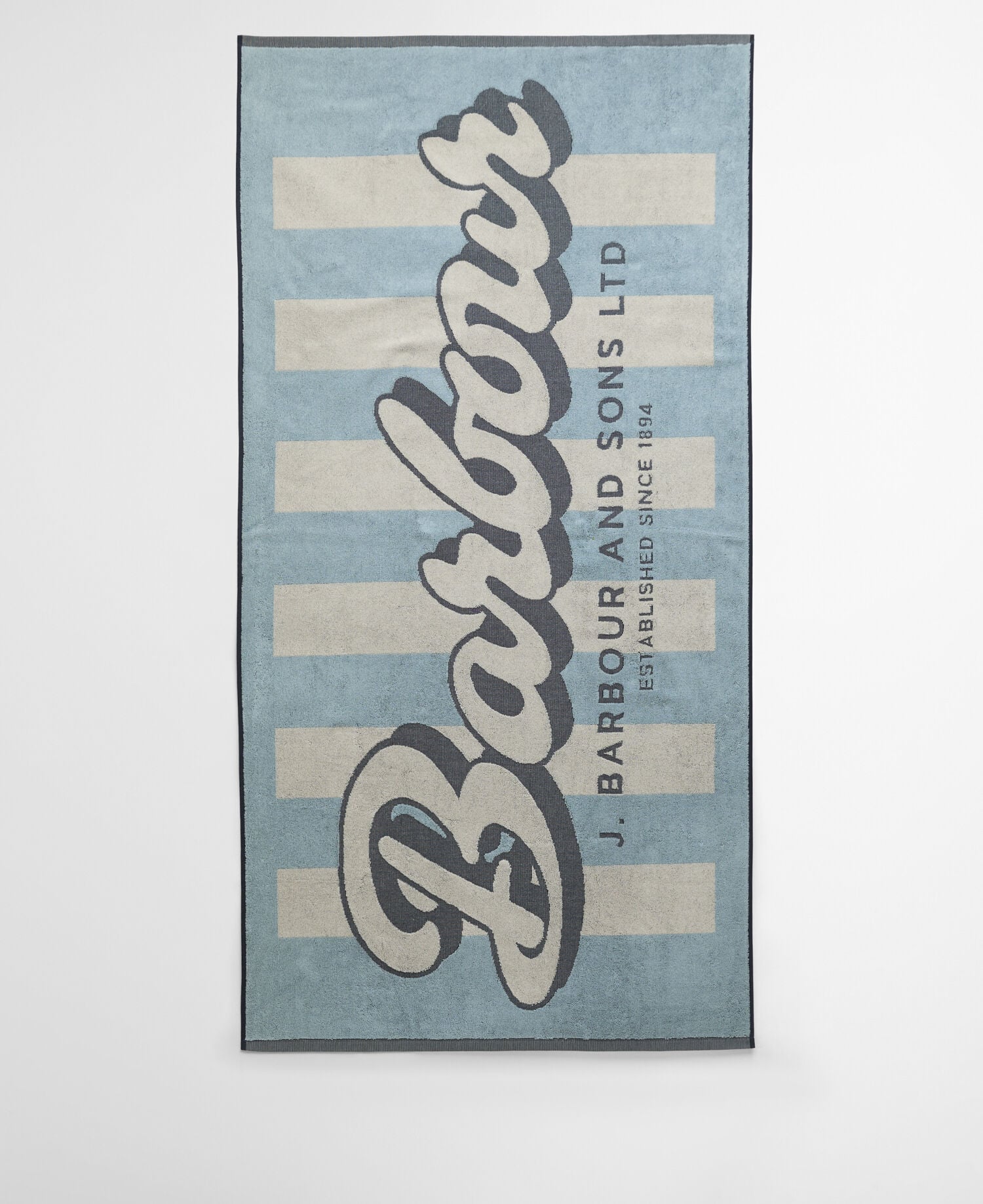 Archive Beach Towel Surf Blue Logo
