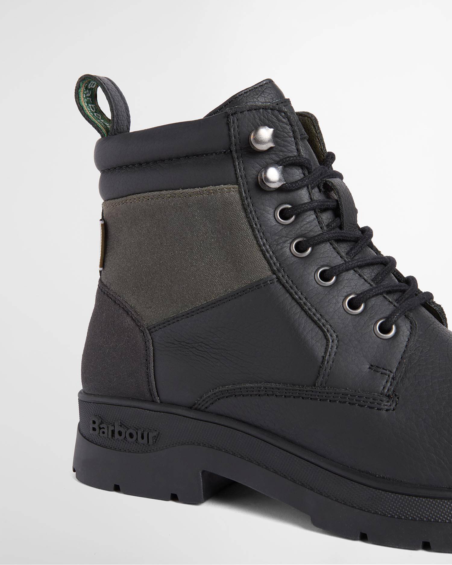 Eslington Waterproof Lace-Up Boots Black image number 3
