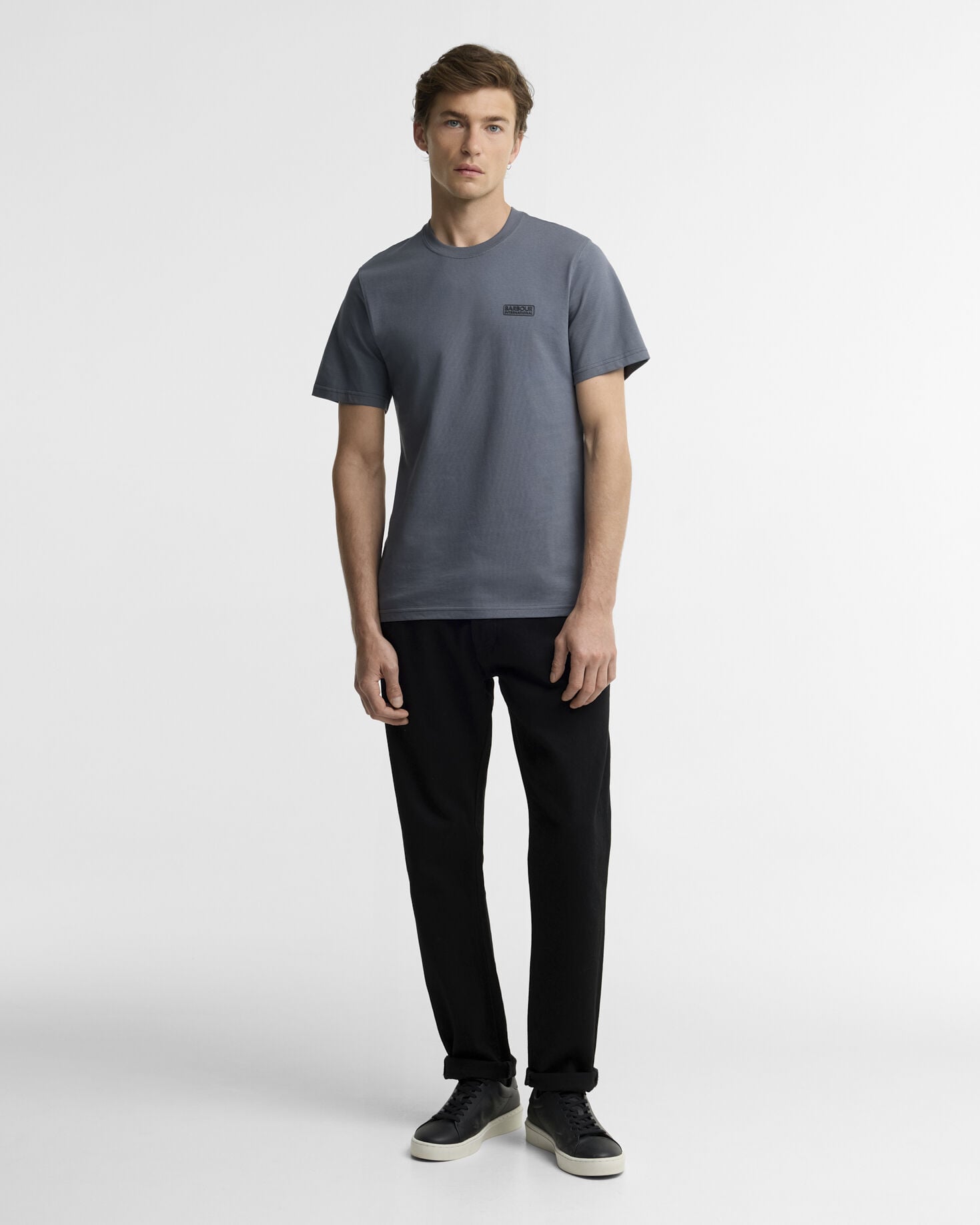 Small Logo T-Shirt Washed Charcoal