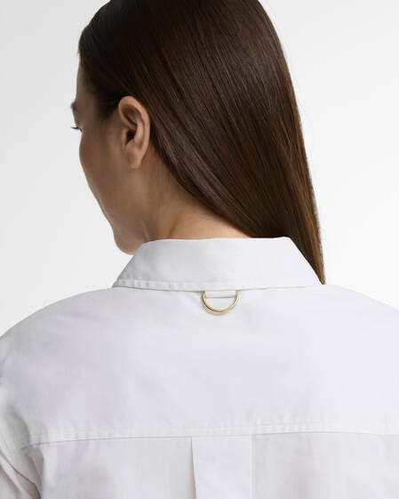 Pauline Relaxed Long-Sleeved Shirt White