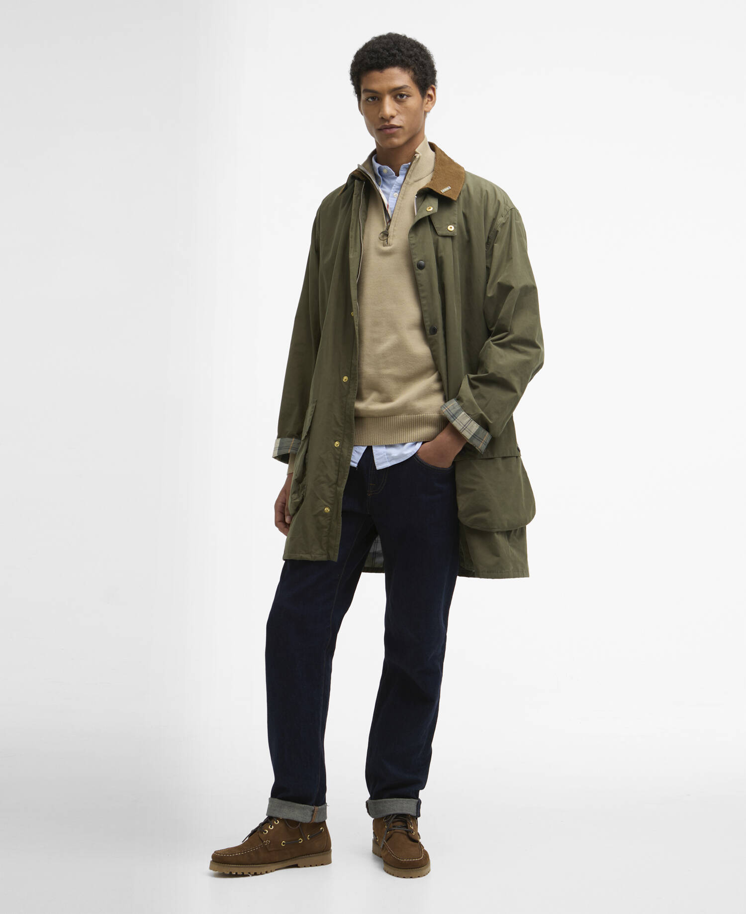 Icons Border Casual Jacket Ivy Green image number 1