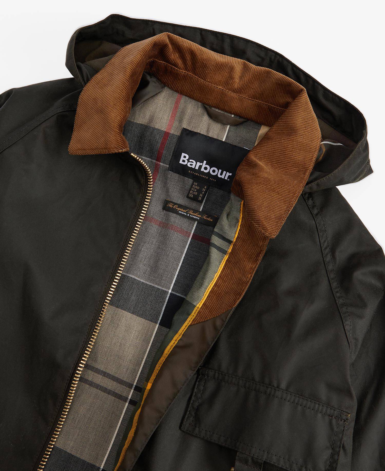 Highclere Waxed Jacket Olive image number 5