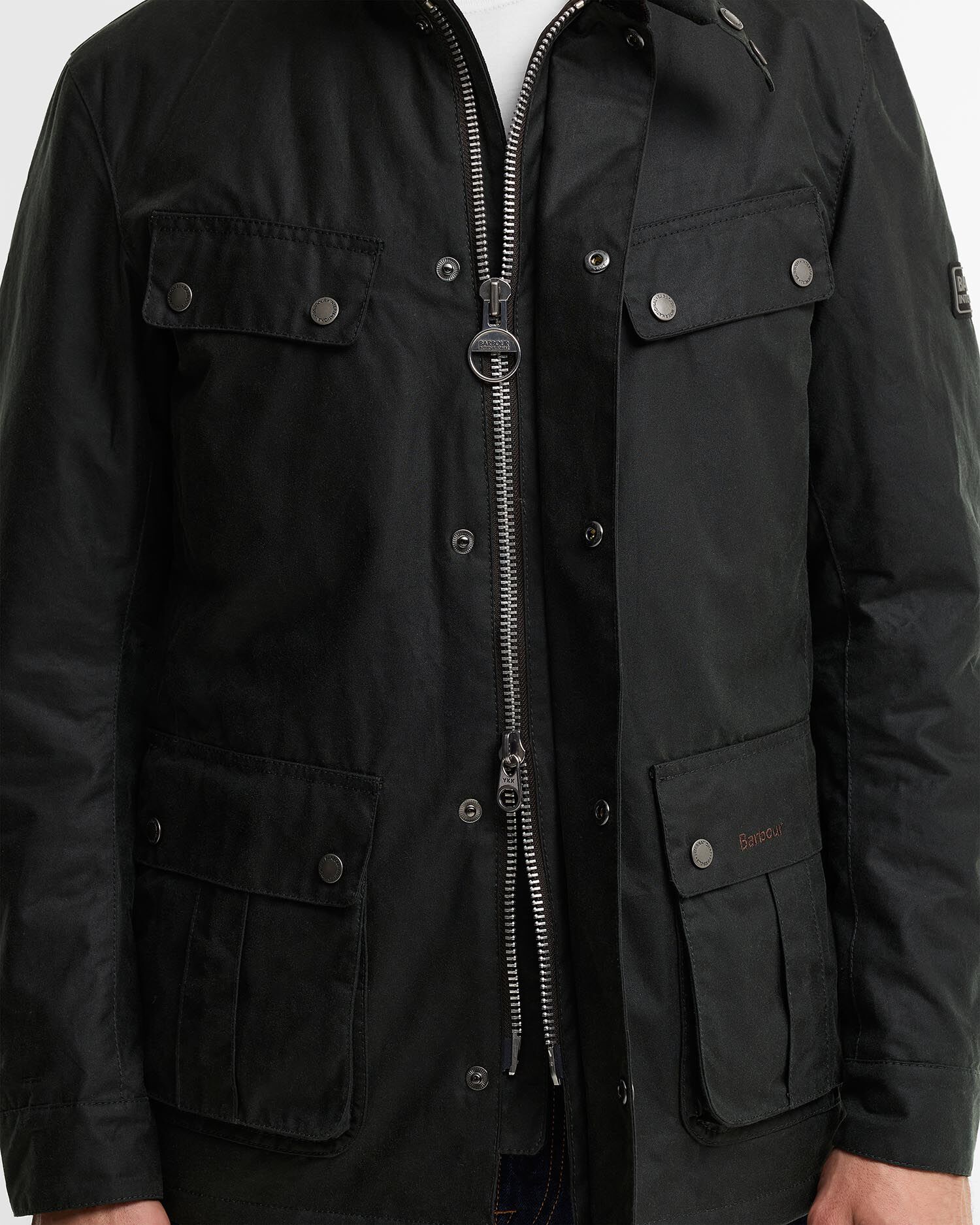 Tourer Duke Waxed Jacket Sage