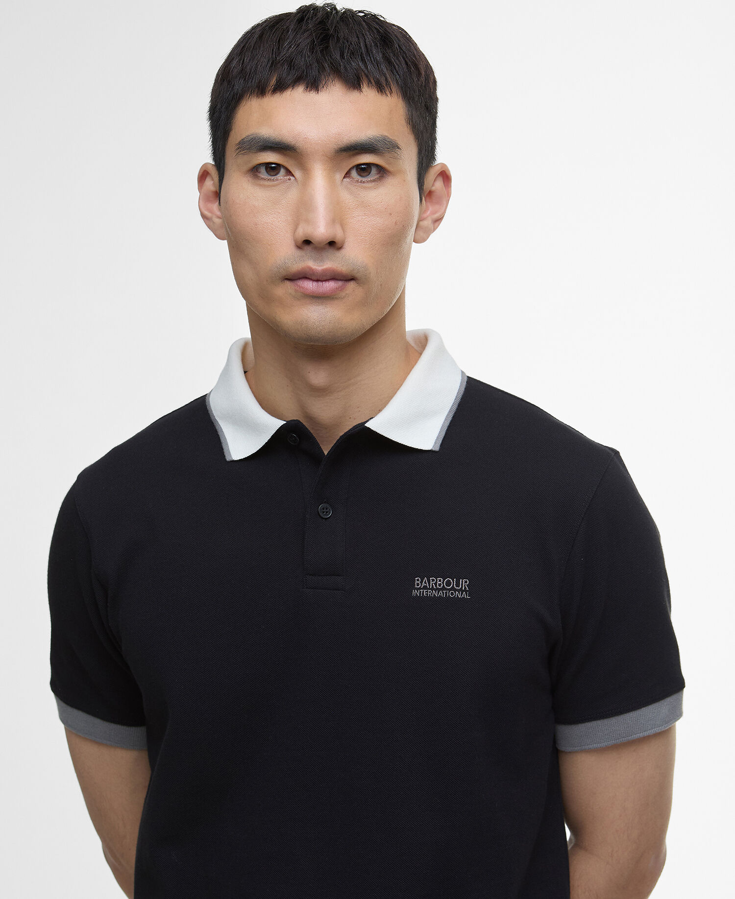 Howall Short-Sleeved Polo Shirt Classic Black