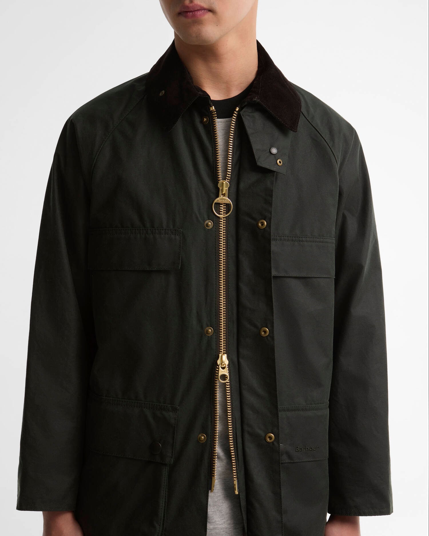 Barbour Wachsjacke Sugarlump Bedale Sage image number 5