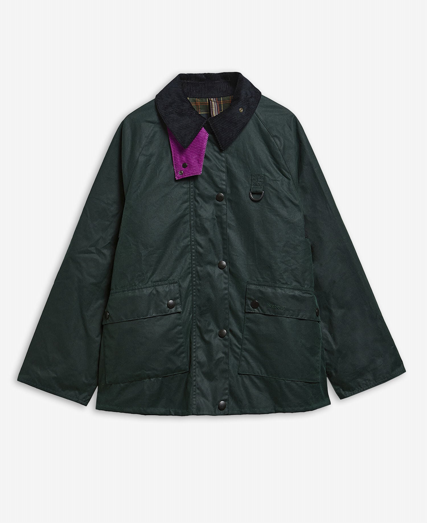 Buy Paul Smith Loves Barbour Women's Long Spey Waxed Jacket for