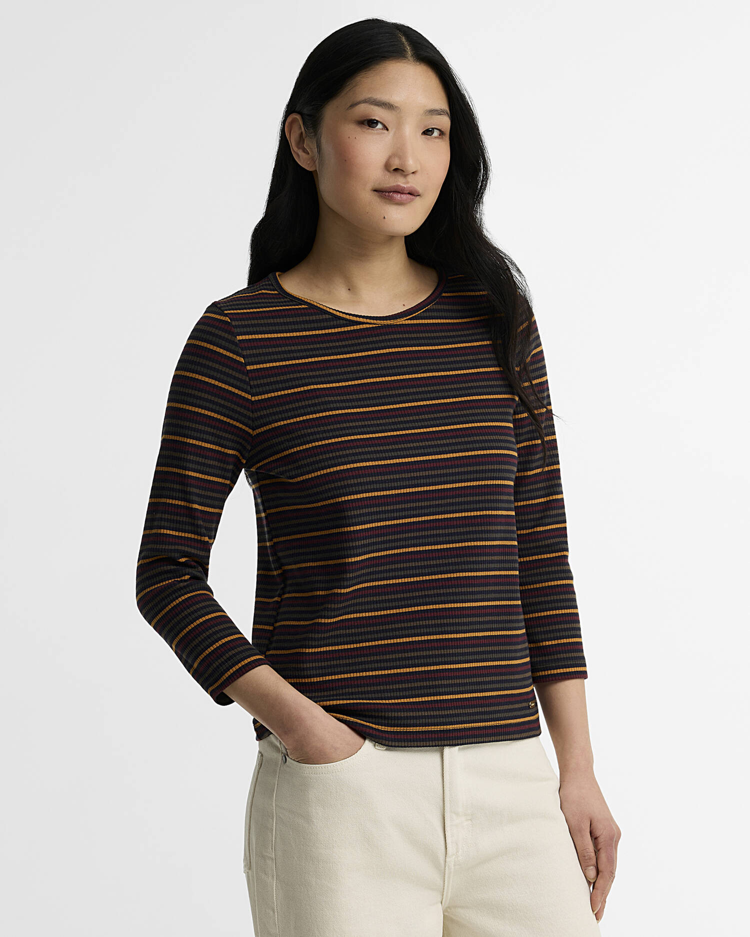 T-shirt Wynn con motivo a righe Shadow Classic Stripe image number 0
