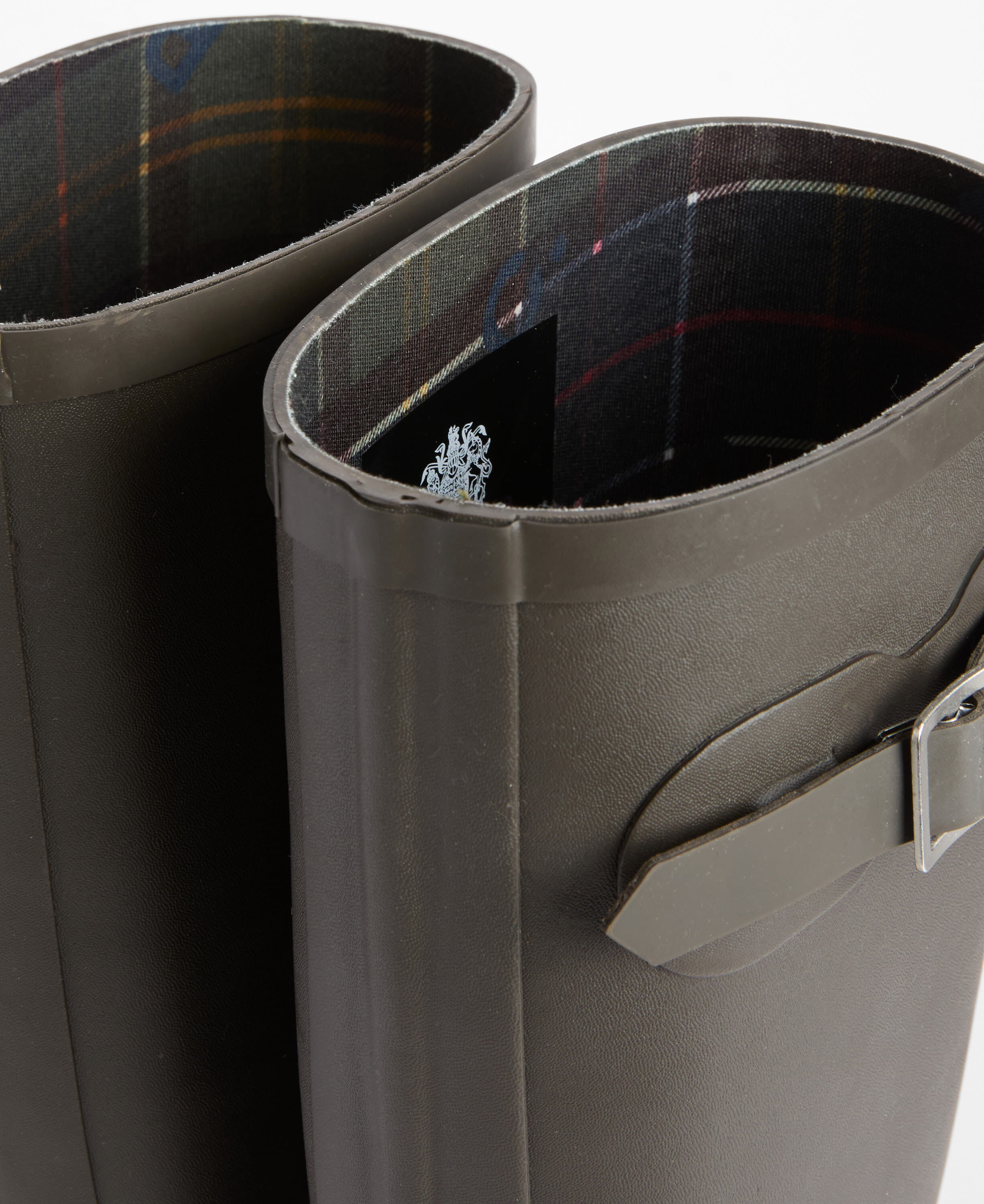 Barbour x A.P.C. Gummistiefel Herren Dark Sage