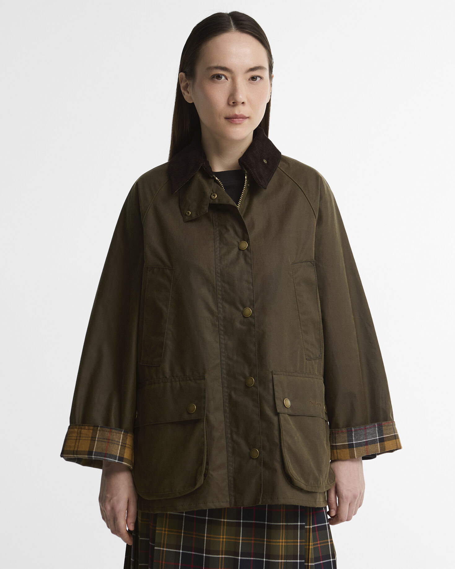 Women's Bedale Waxed Jacket Beech/Dress