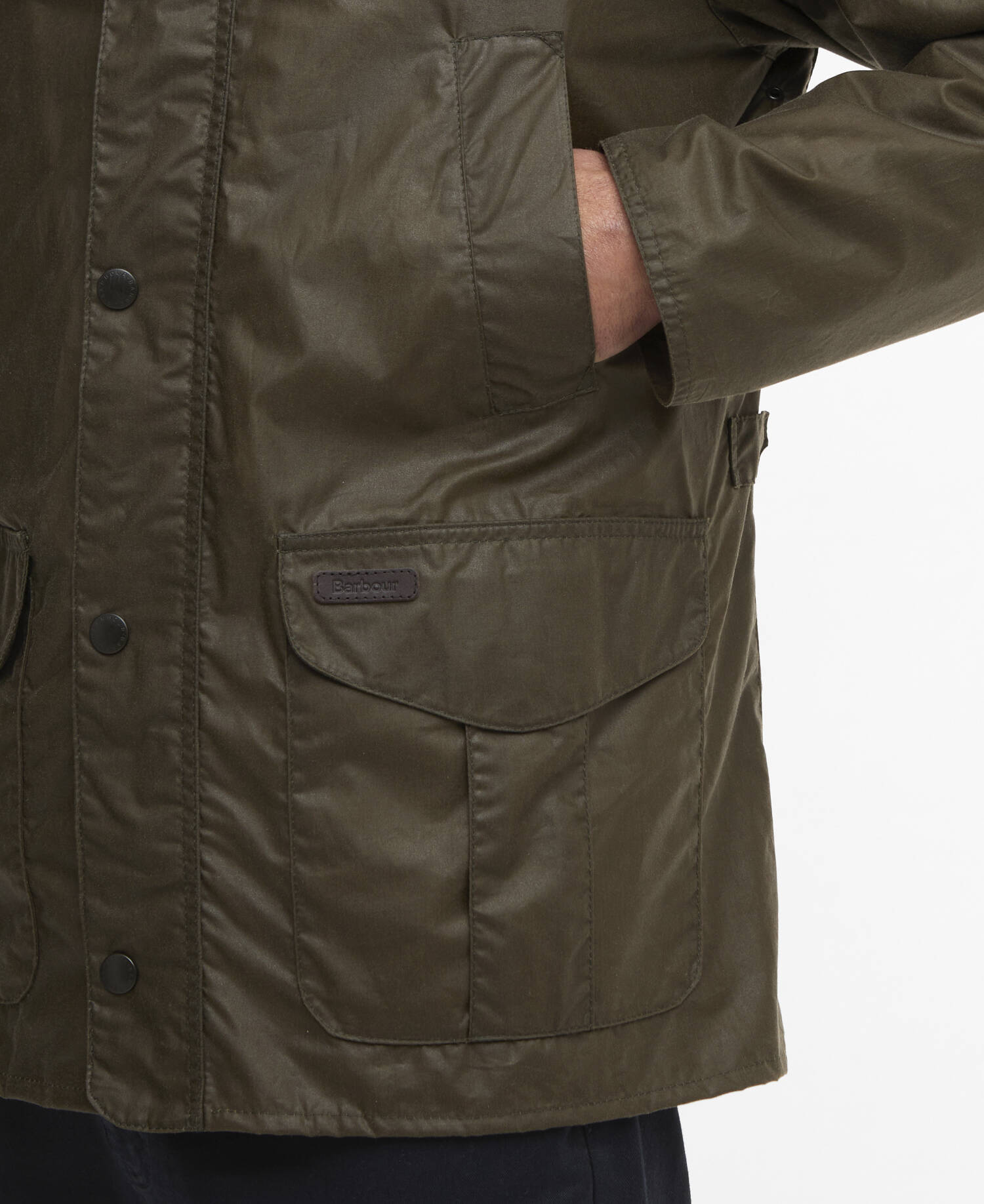 Lightweight Stratford Waxed Jacket Beech image number 6