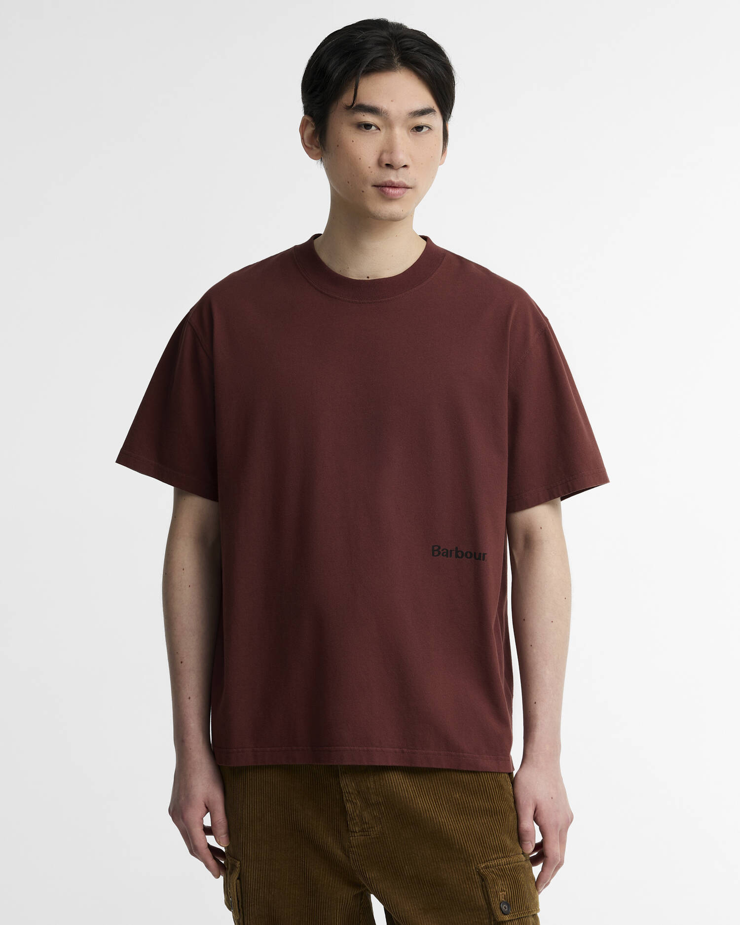 Ursula Graphic Oversized T-Shirt Chestnut image number 0