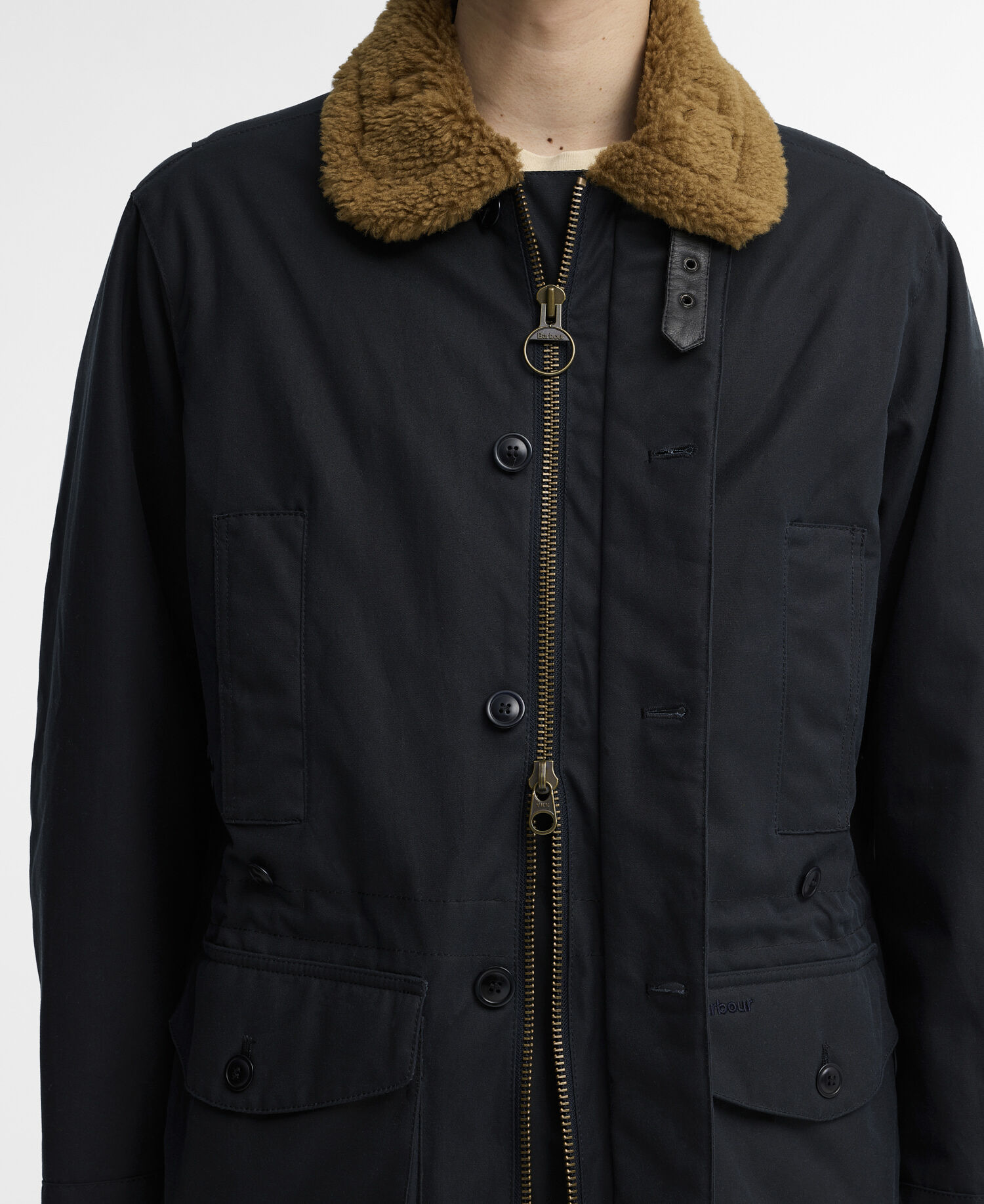 Barbour Wachsjacke Winter Endurance Navy