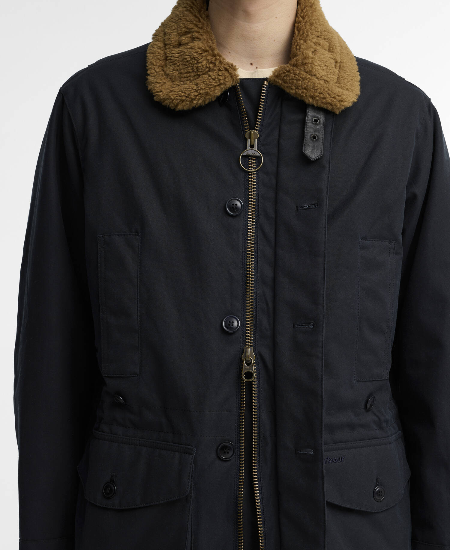 Barbour Wachsjacke Winter Endurance Navy image number 5