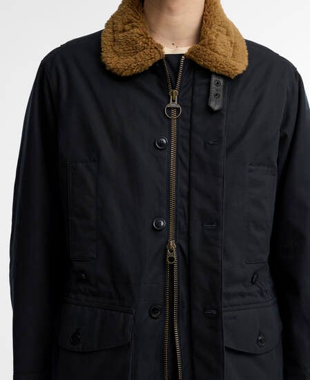 Barbour Wachsjacke Winter Endurance Navy