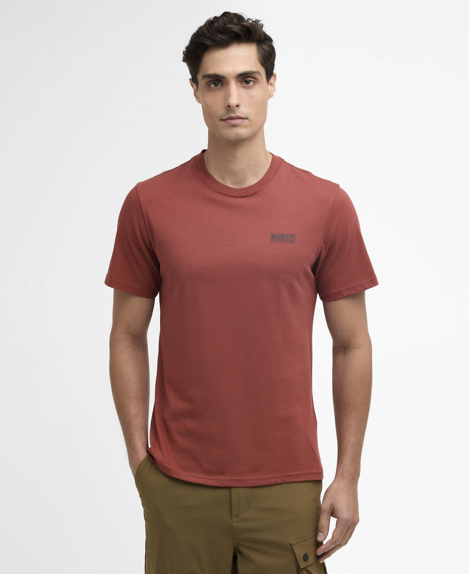 Small Logo T-Shirt Burnt Henna image number 0