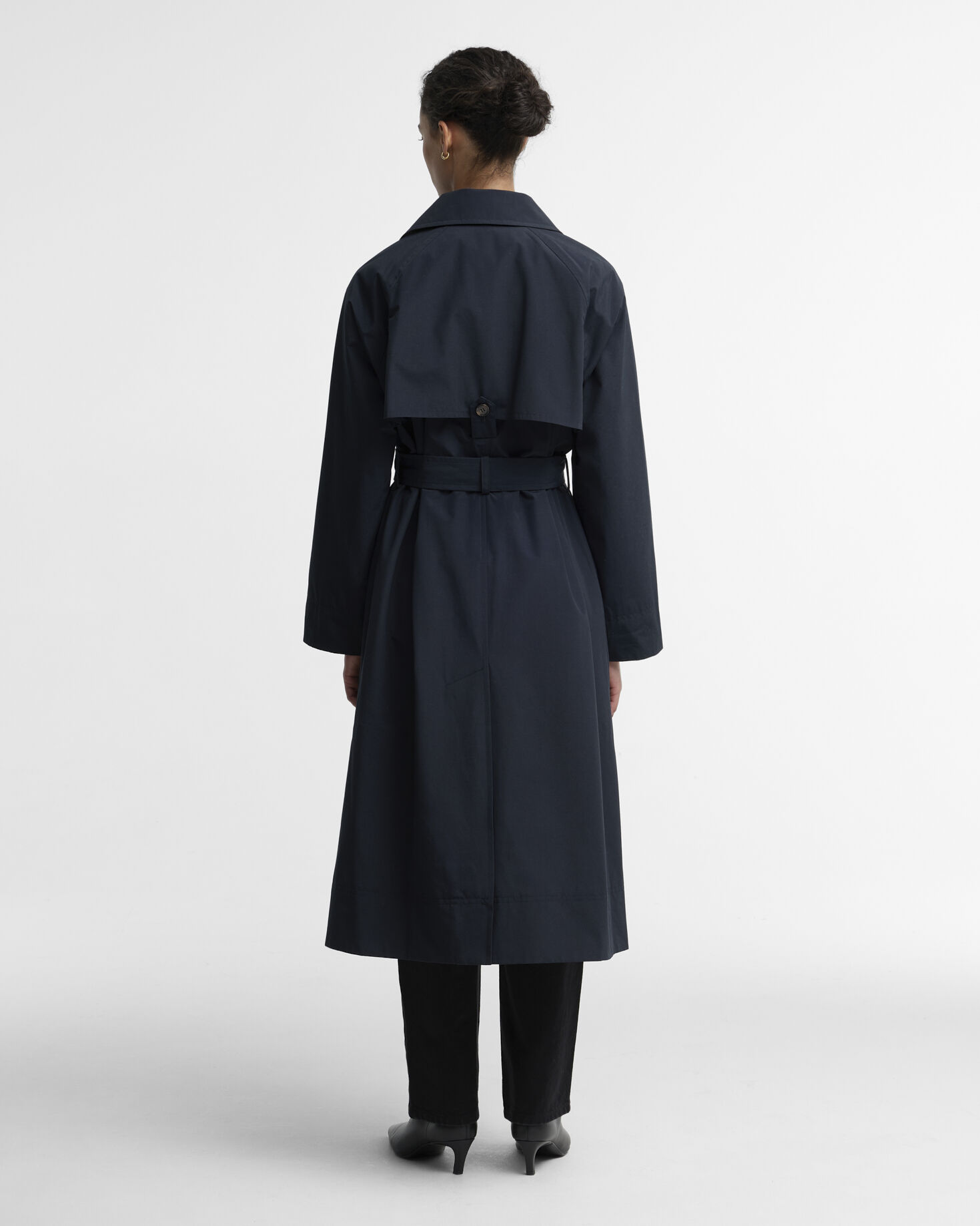 Barbour Trenchcoat Antonella Showerproof Dk Navy/Birchwood Dress