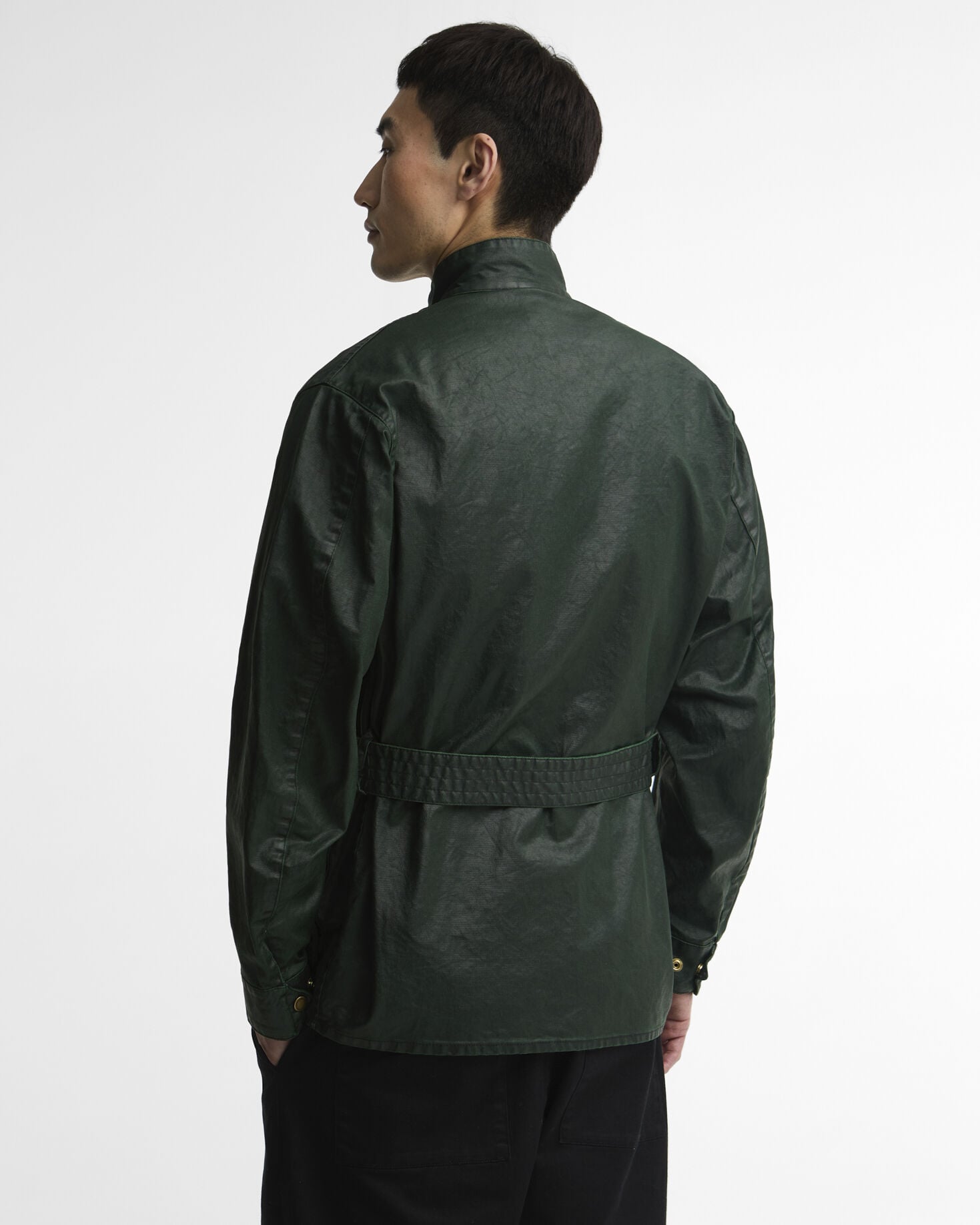 Freizeitjacke Distressed 90th Anniversary A7 Green