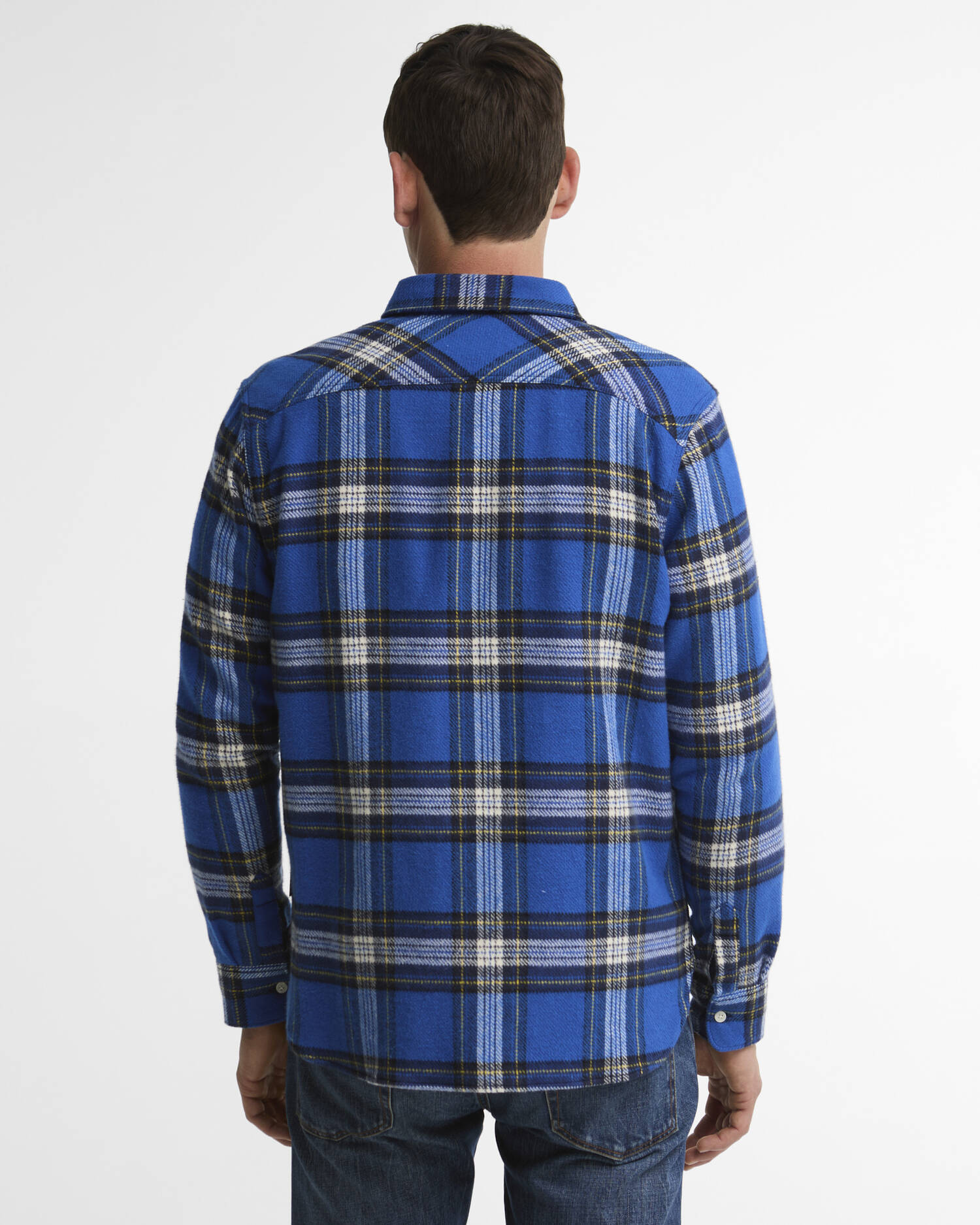 Bowmonth Authentic-Fit Long-Sleeved Shirt Blue image number 2