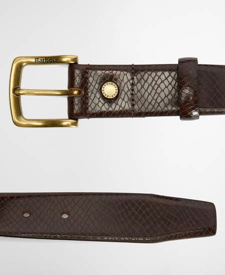 Lederg&uuml;rtel Jaspar Brown