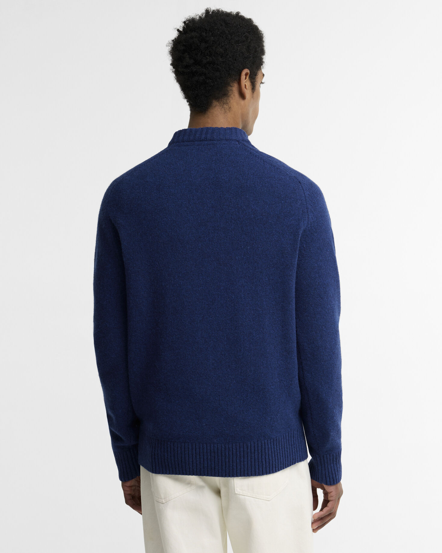 Newtown Crew Neck Jumper Inky Blue