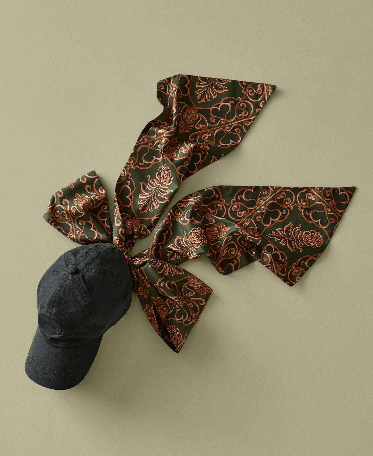 Barbour FARM Rio Alice Cap Fern/Green Heart image number 0
