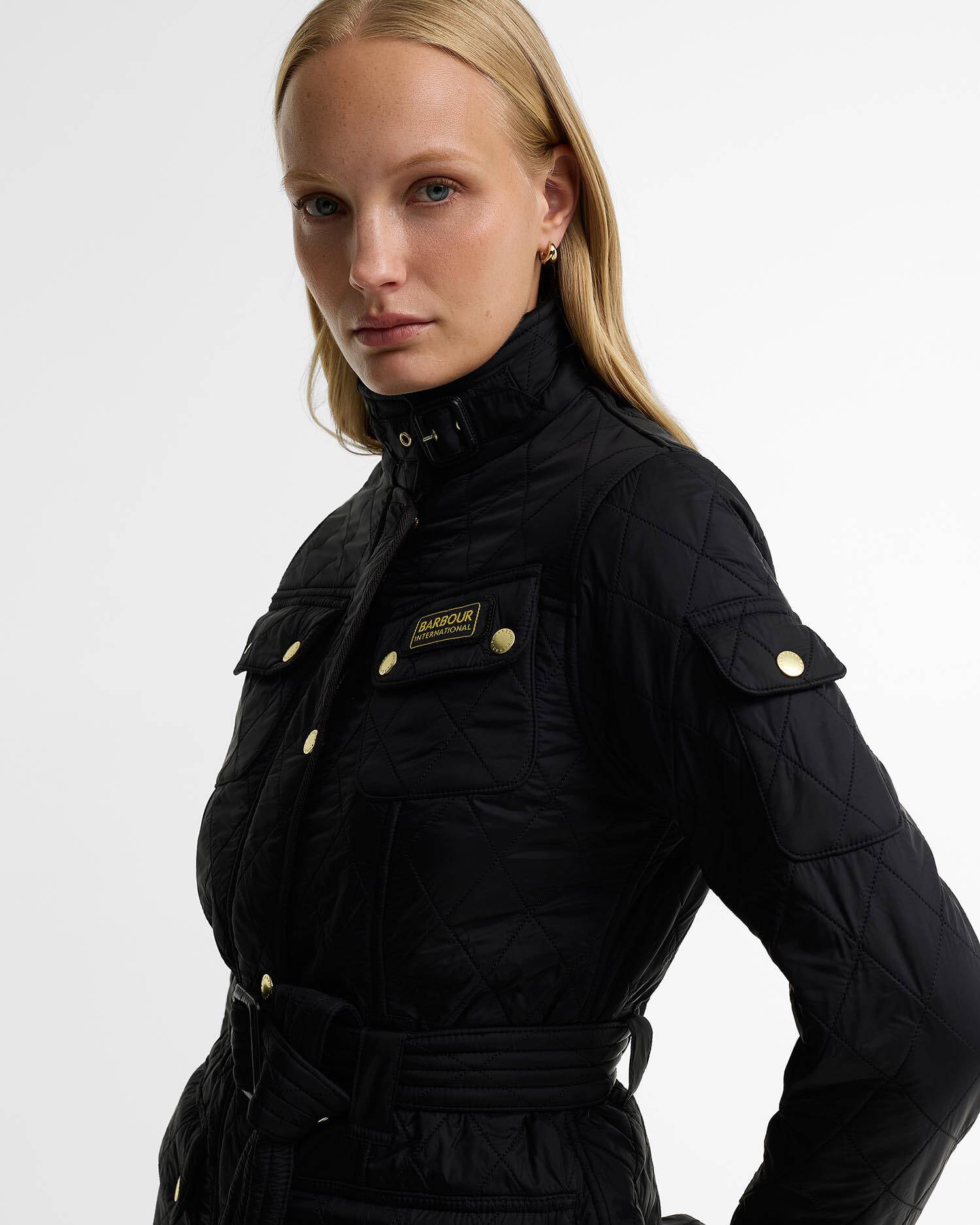International Polarquilt Jacket Black-Black image number 3
