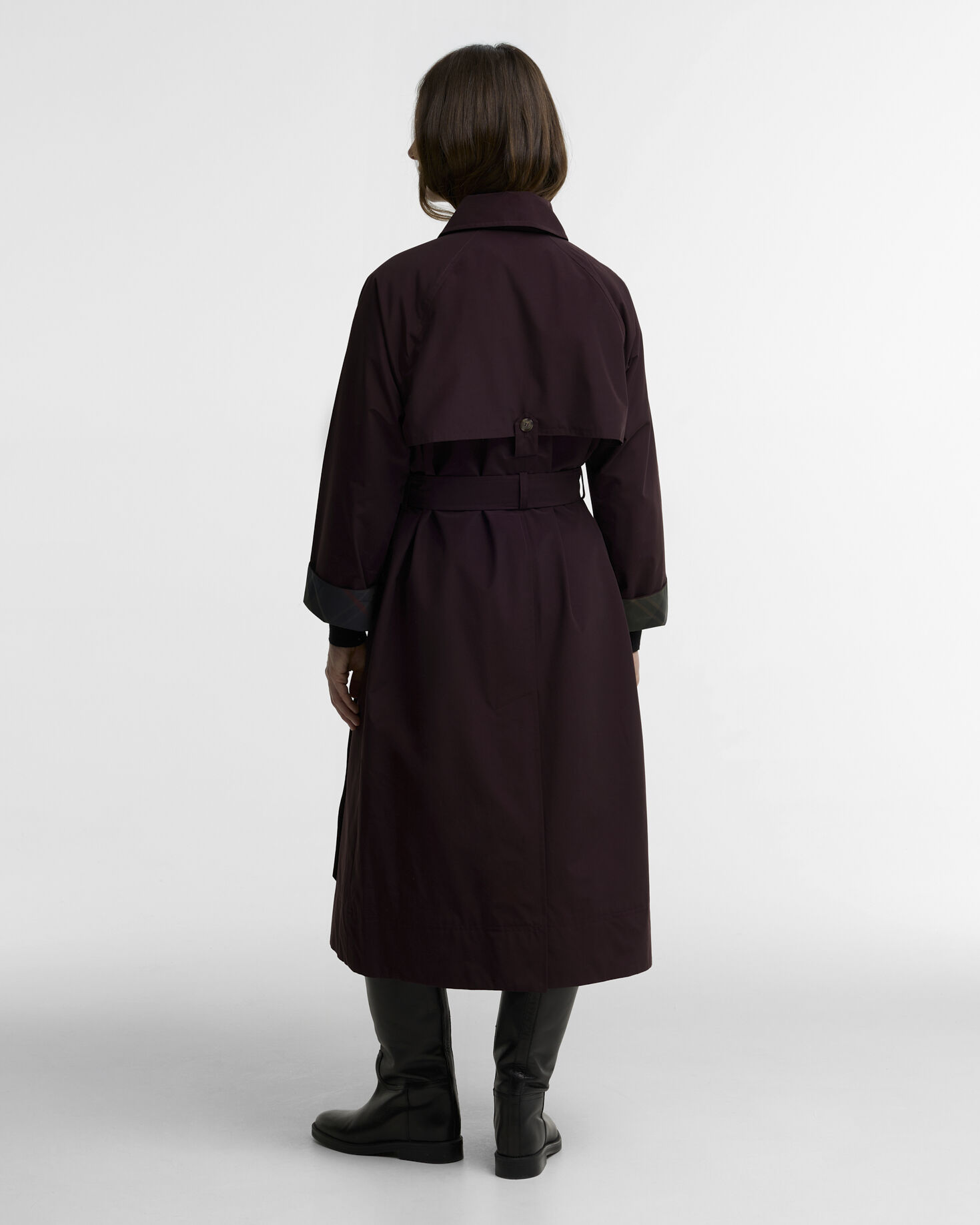 Antonella Showerproof Trench Coat Fig/Shadow Classic