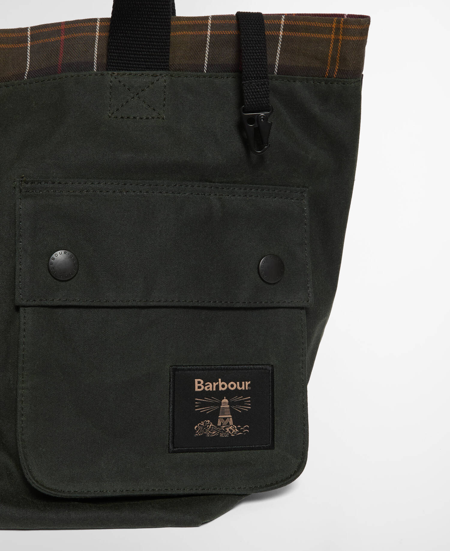 Field Waxed Carry All Tote Bag Sage/Classic image number 4