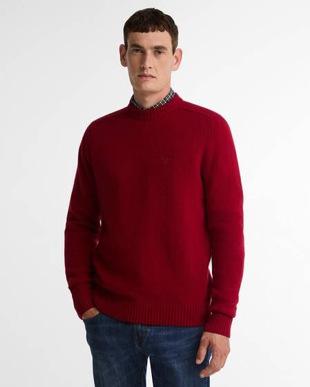 Newtown Crew Neck Jumper Biking Red