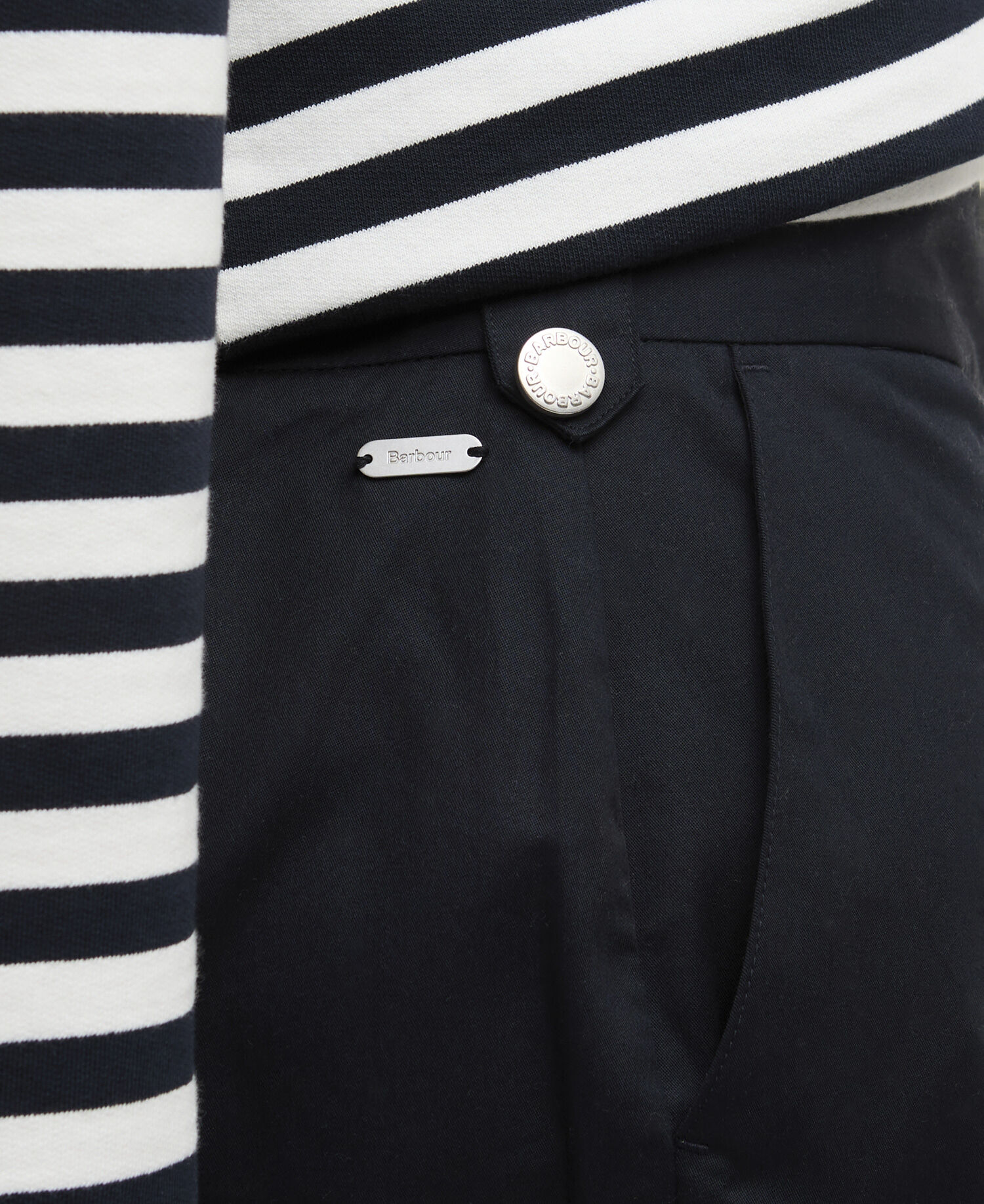 Hose Inez Wide-Leg Dark Navy