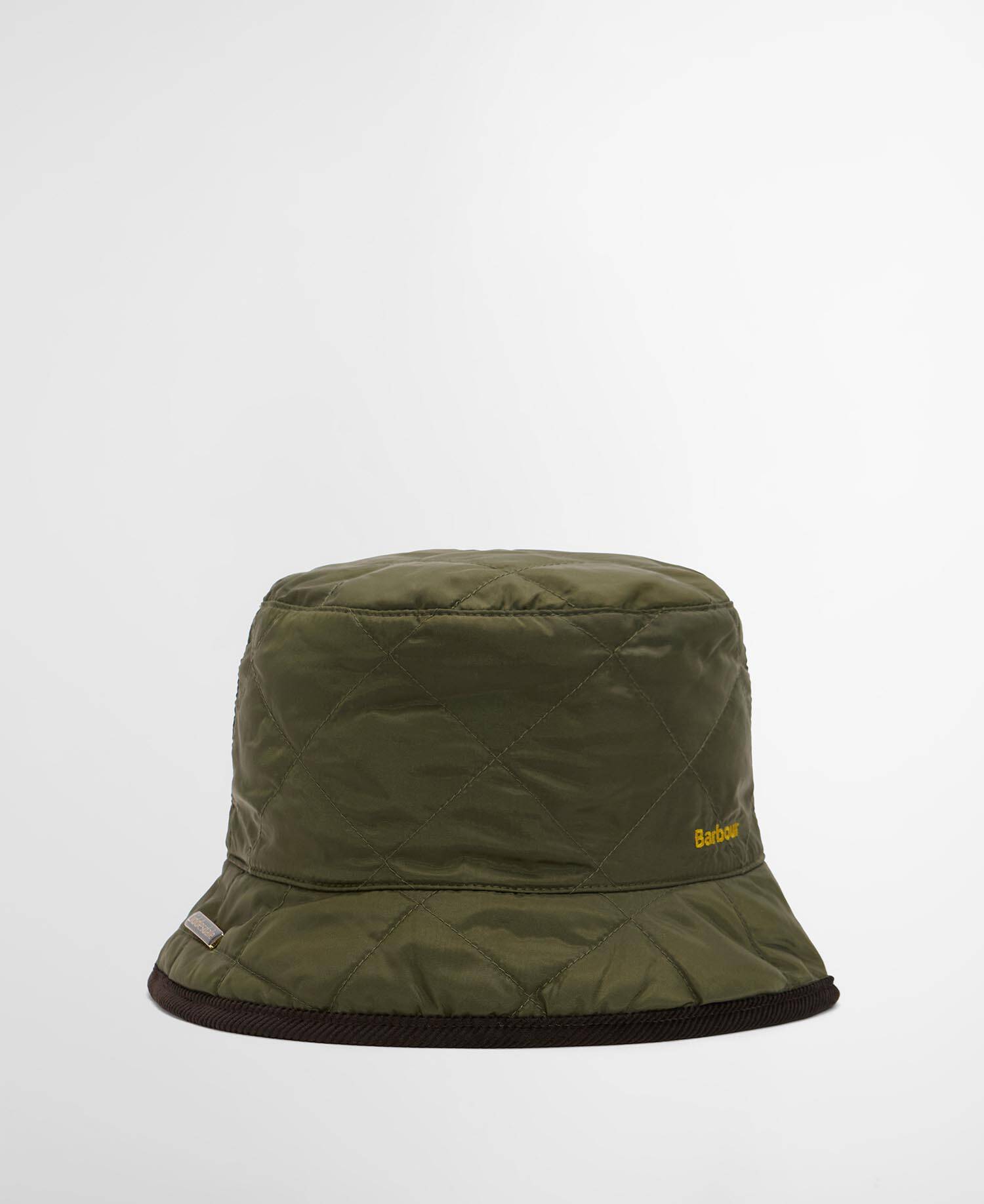 Liddesdale Reversible Bucket Hat Olive/Shadow Classic Tartan image number 0