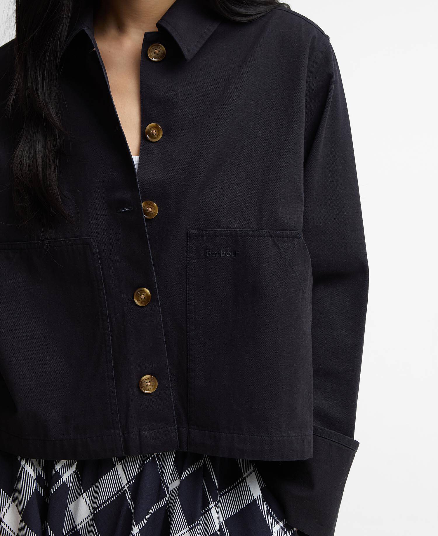 Aylesby Overshirt Dark Navy image number 3