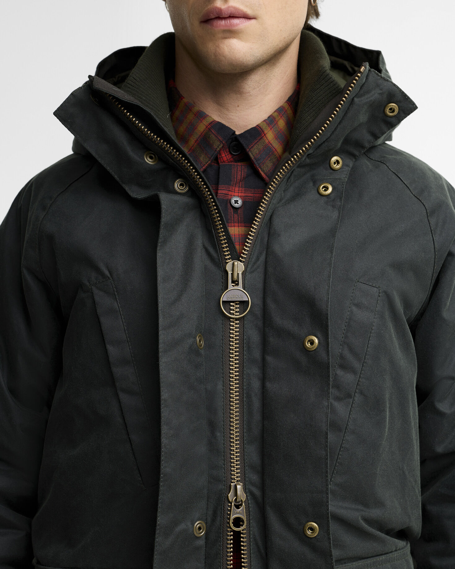 Giacca cerata Oakdale Sage