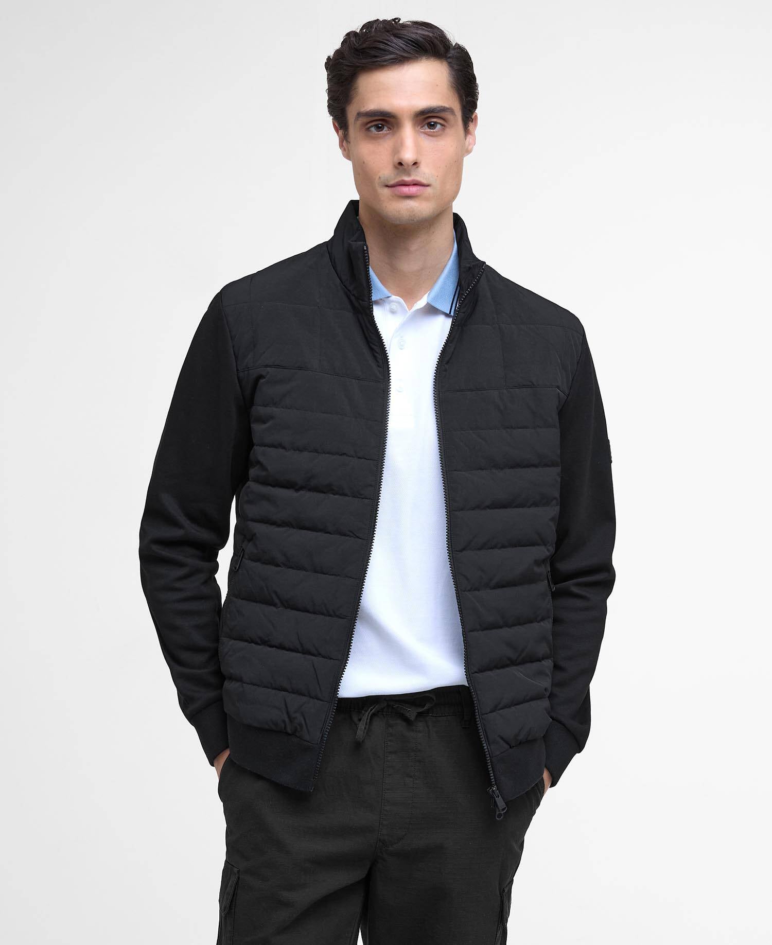Sweatshirt Collins Baffle Quilted Black image number 0