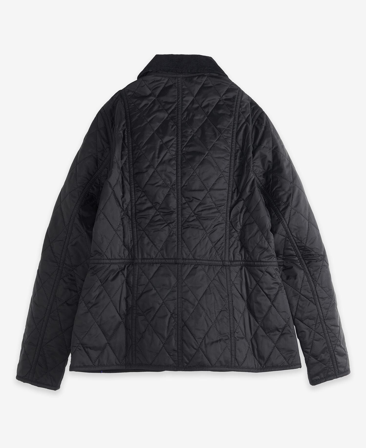 Girls Summer Liddesdale Quilted Jacket Black-Gardenia
