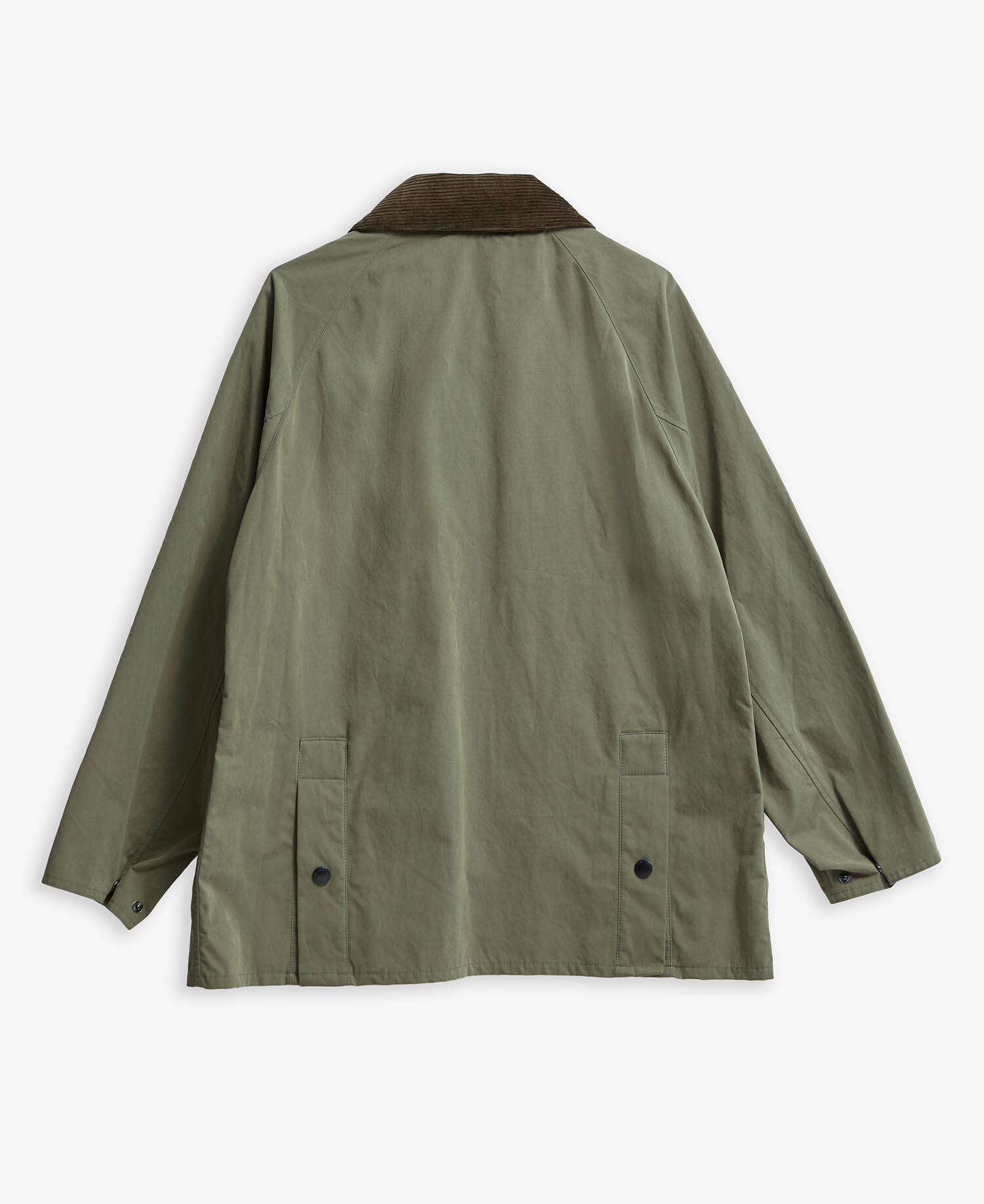 Peached Oversized Bedale Casual Jacket Fern image number 9