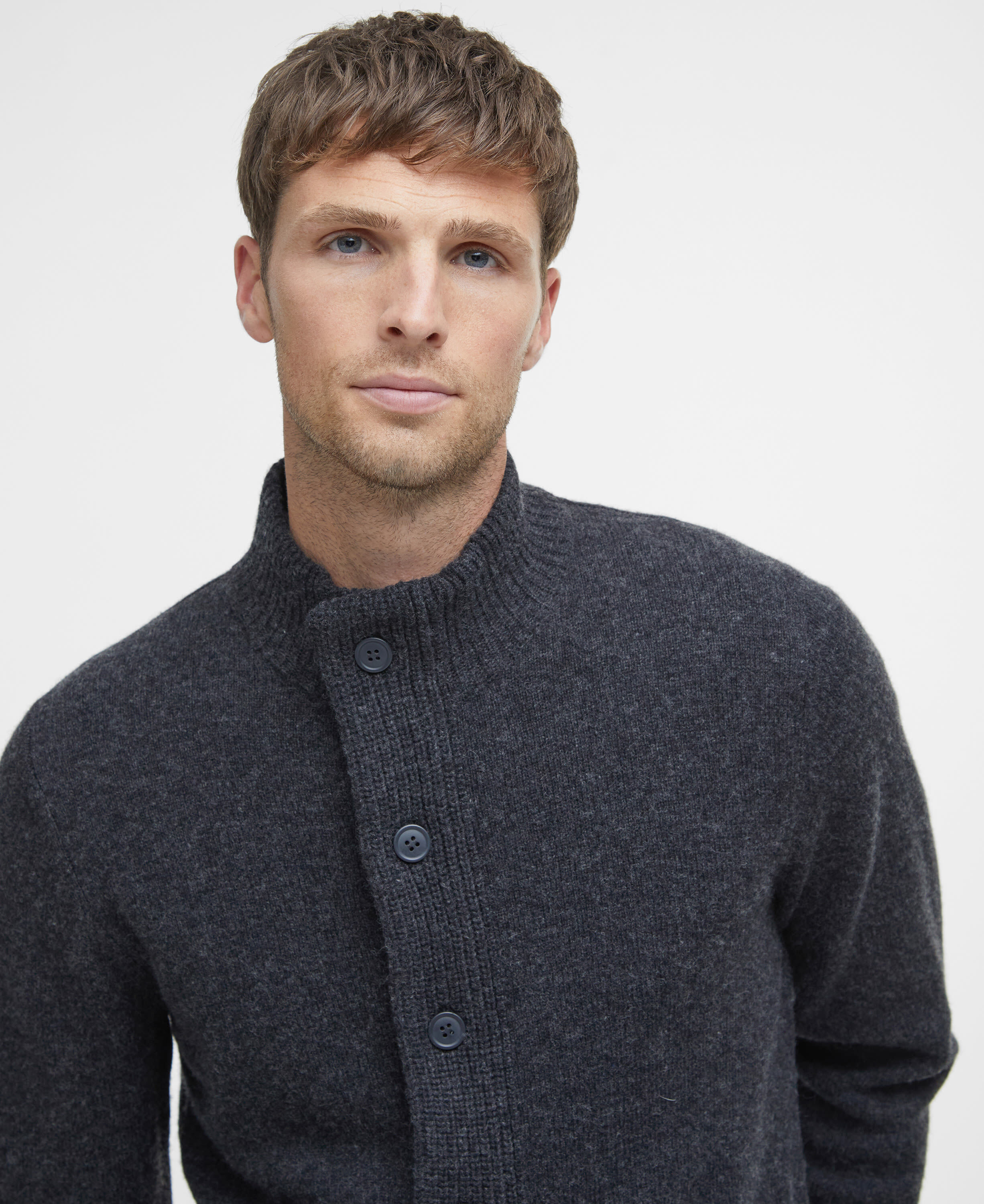 Essential Elbow-Patch Cardigan