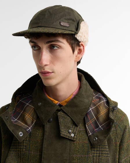 Barbour x Norbit Cap Carpenter Archive Olive