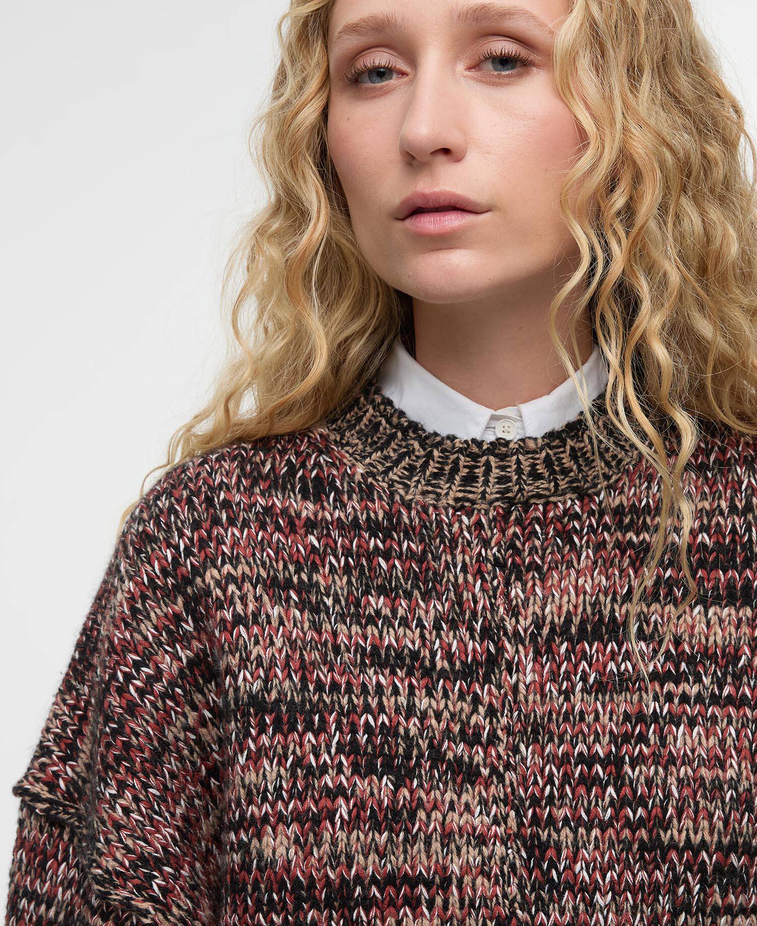 Saima Merino-Blend Crew Neck Jumper Multi image number 3