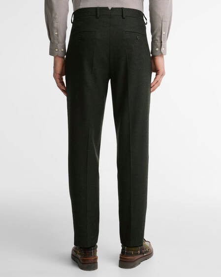 Barbour Hose Fairford Herringbone Tailored Forest