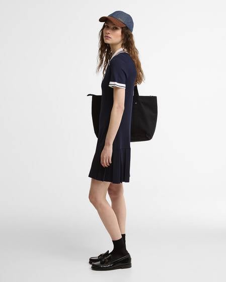 Hollington Knitted Mini Dress Navy