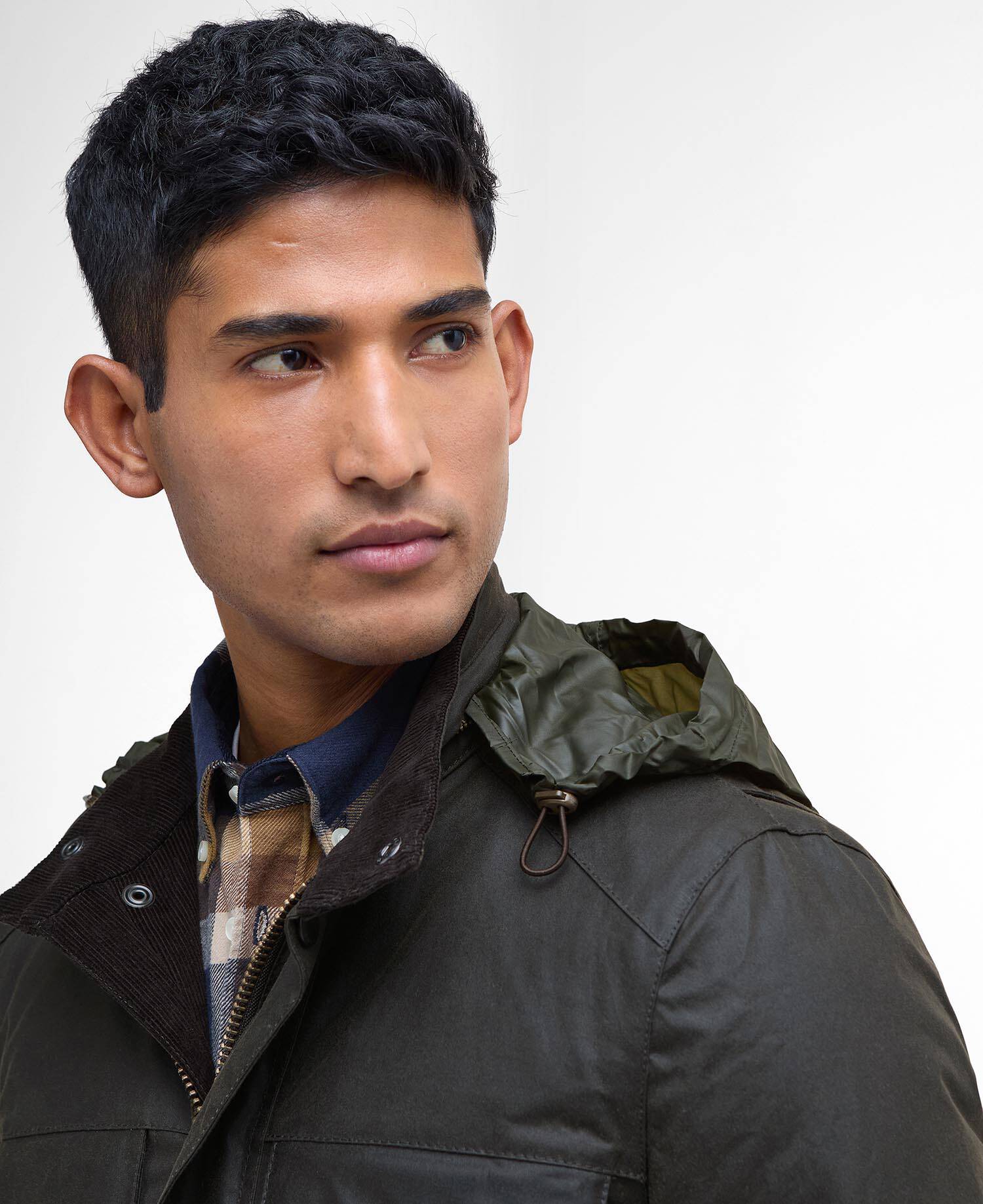 Corbridge Waxed Jacket Olive image number 4