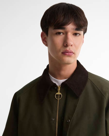 Oversized Reversible Transporter Jacket Sage Multi