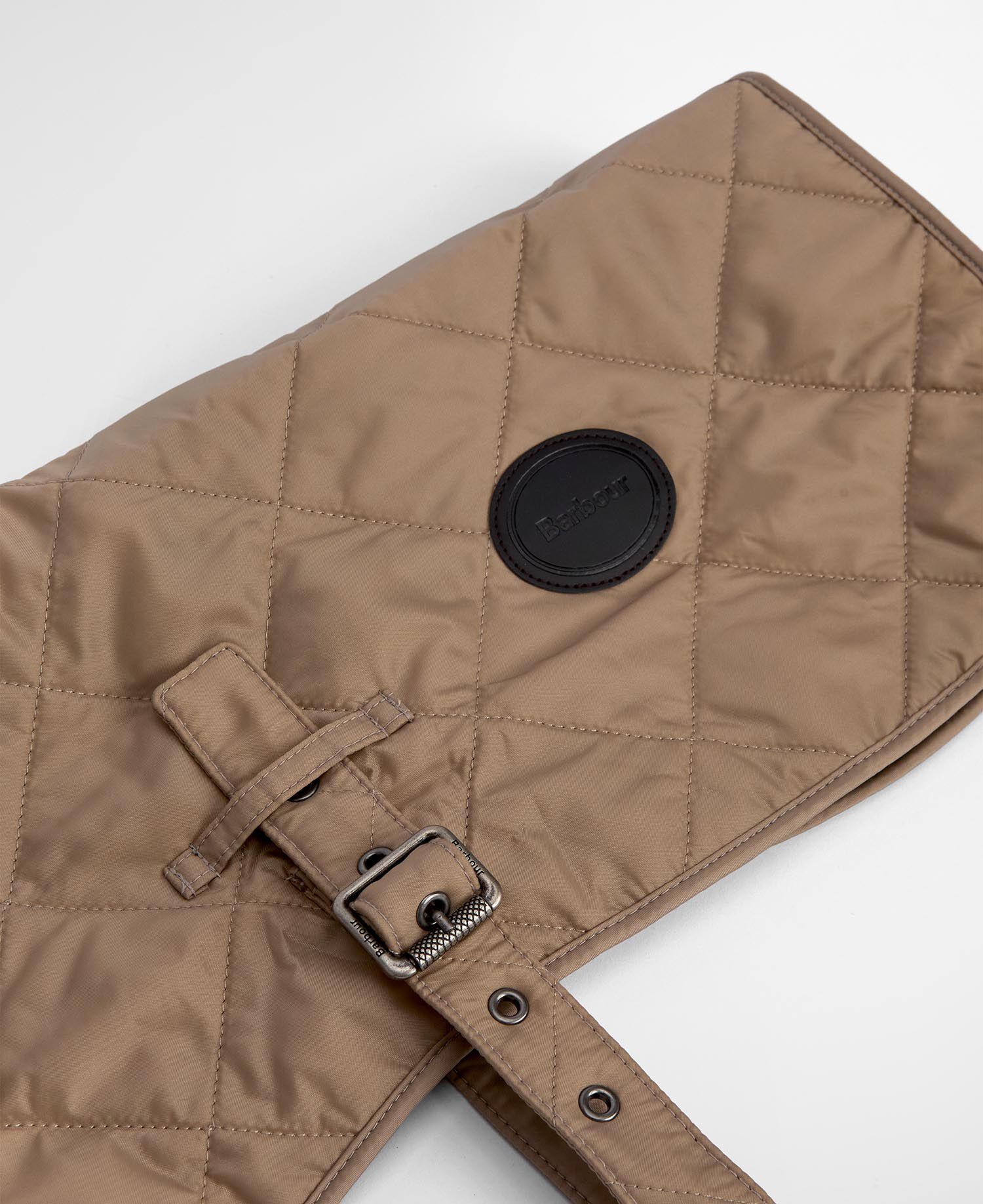 Quilted Dog Coat Sand Dune