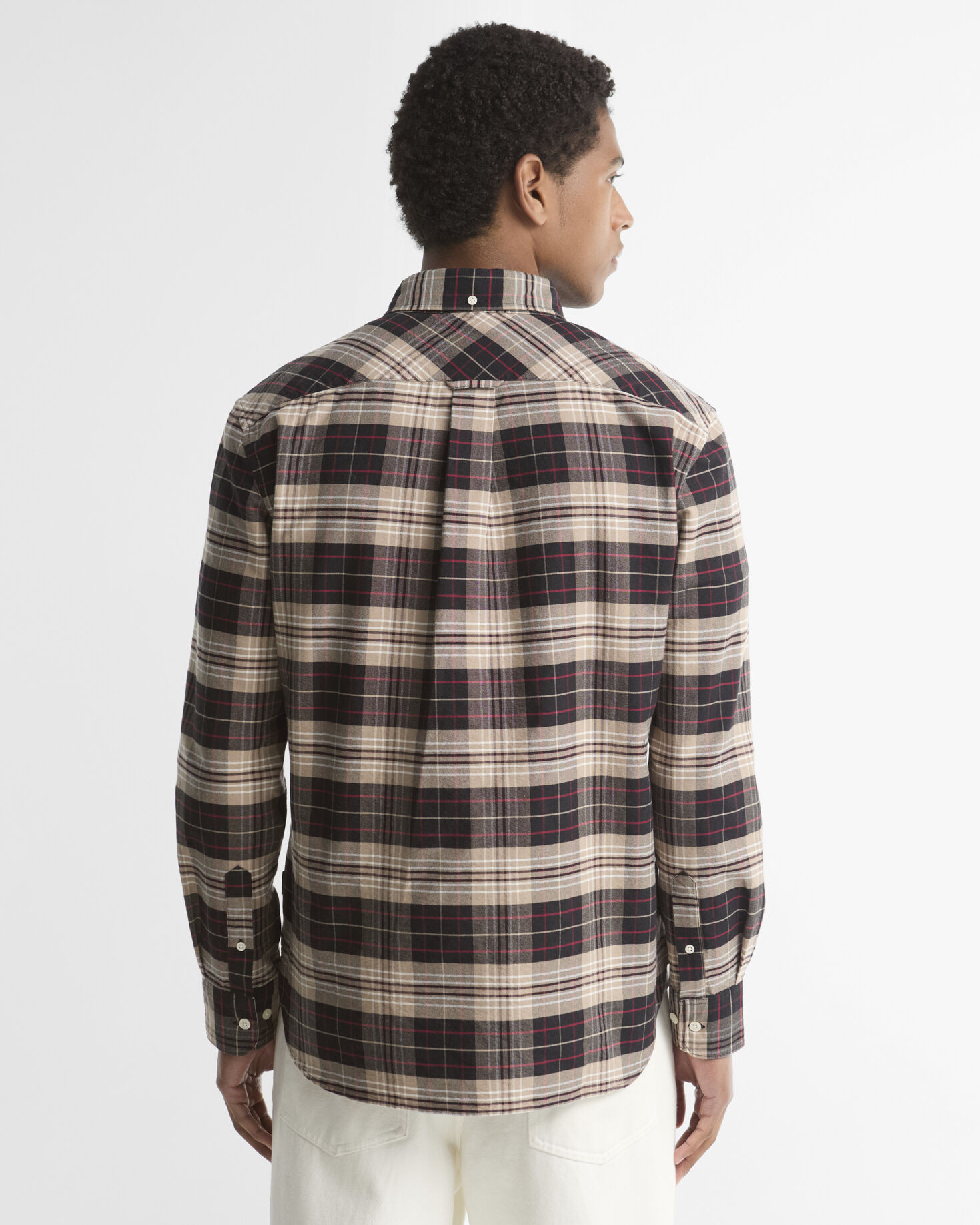 Barbour Hemd Annan Authentic Fit Stone